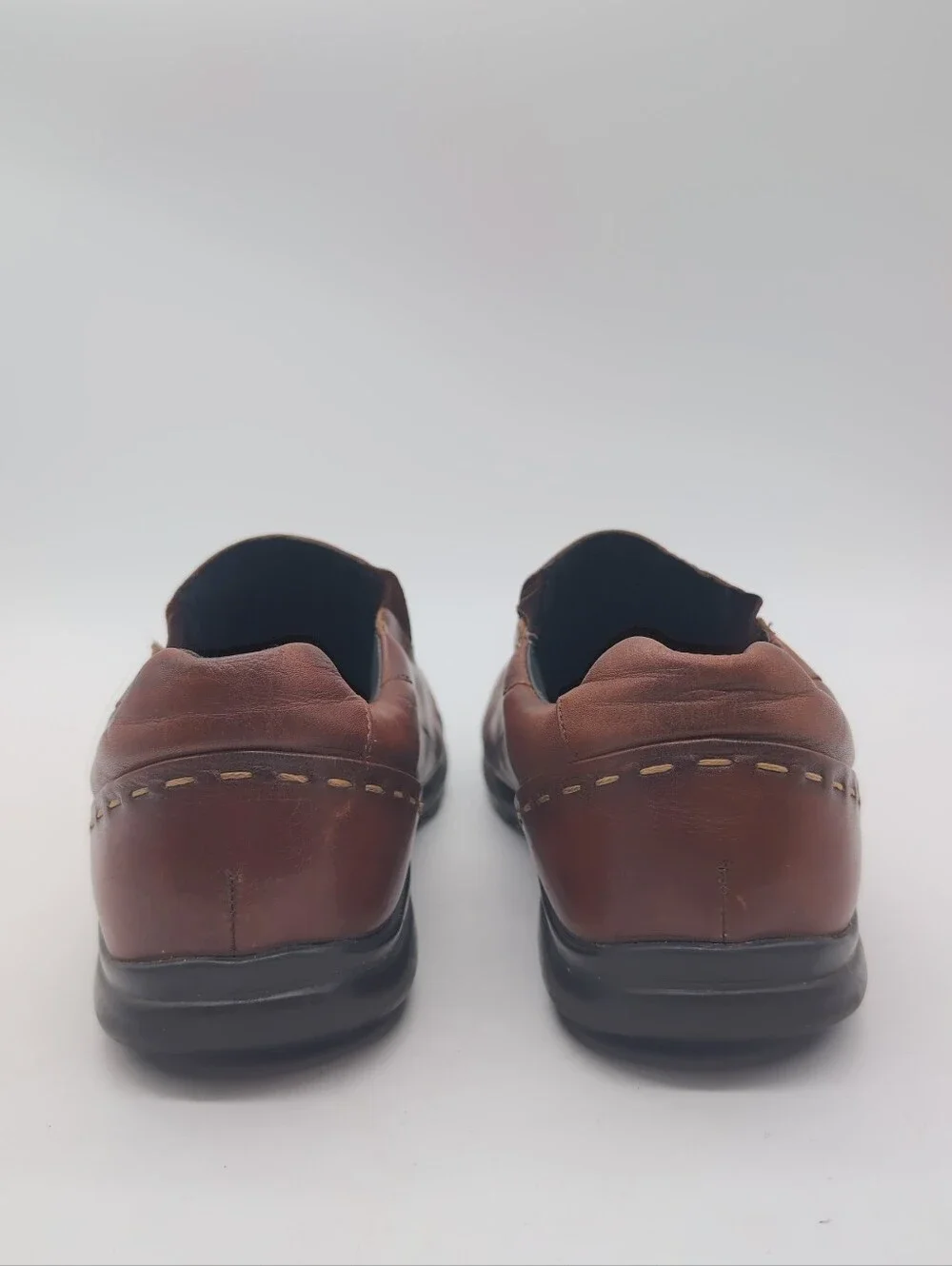 PIKOLINOS Men’s Brown Leather Slip-On Loafers EU 43 (US 10)